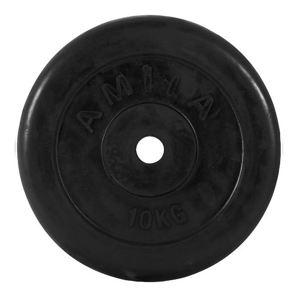 Гумирани дискови тежести за лост Ф 28 мм-10 кг