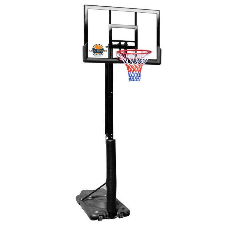 Баскетболен кош за открито, 120x80 см-изглед