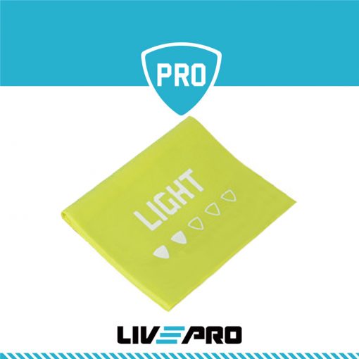 Ластични ленти LivePro® Aerobic Band - ниско съпротивление