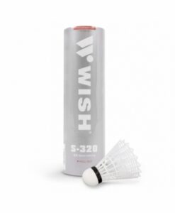 Перца за бадминтон тренировъчни WISH S - 320 - 6 бр.