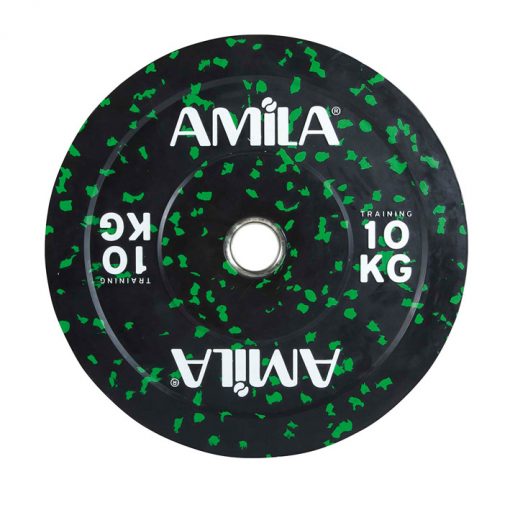 Диск 10 кг – олимпийски размер AMILA-основна