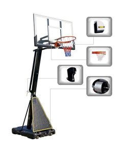Регулируем баскетболен кош 230 - 307 см-основна