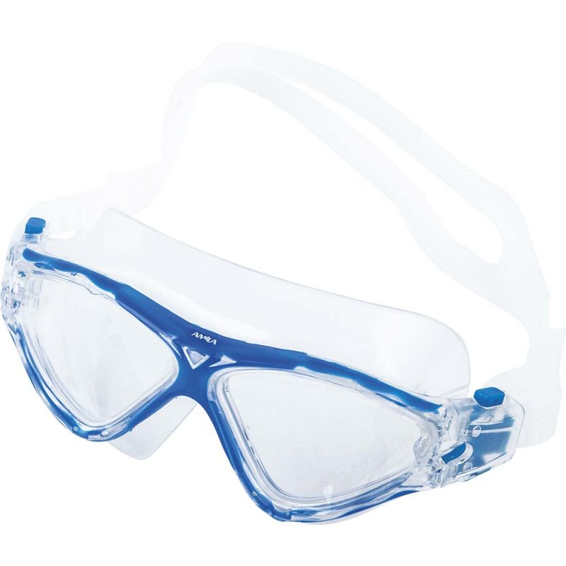 сини детски очила за плуване