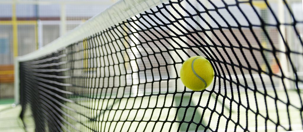 Мрежа за тенис 2.5 мм PET двойна-основна