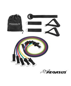 Комплект от 5 фитнес въжета с ръкохватки Pegasus®