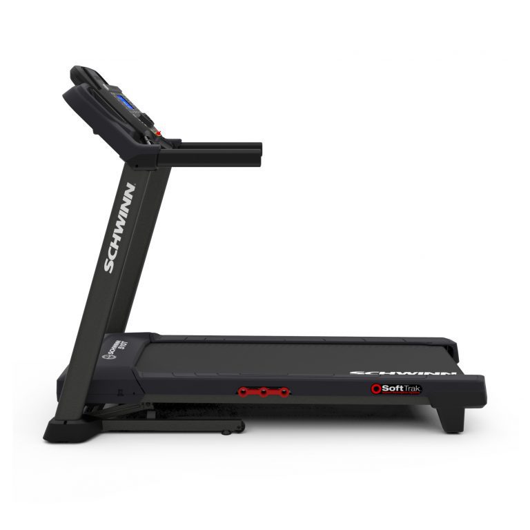 Компактна бягаща пътека Schwinn® 510T Treadmill 2.6HP- отстрани