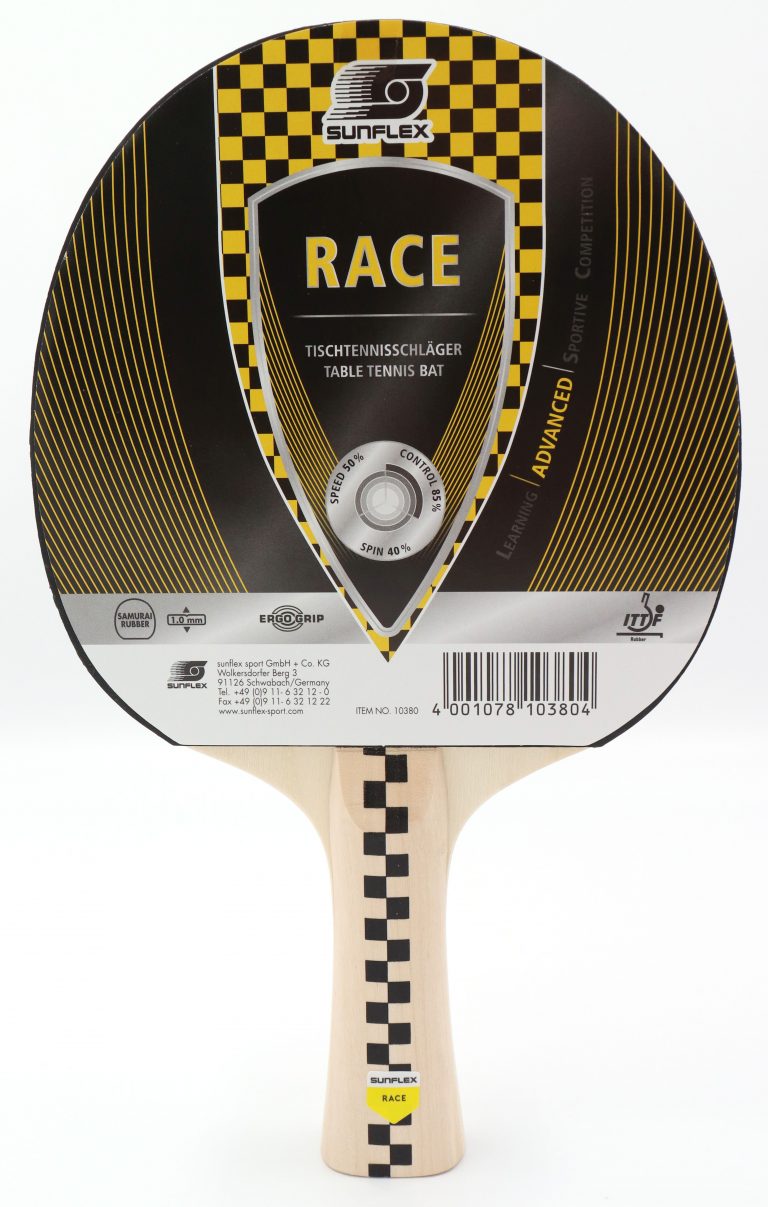 Хилка за тенис на маса Sunflex Race-изглед