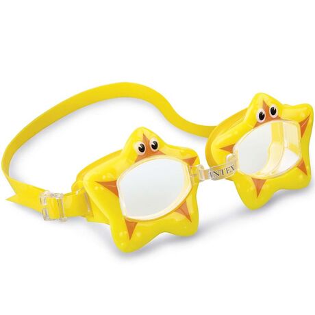 Детски очила за плуване-жълти