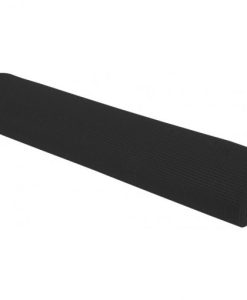 Постелка за йога 6 мм черна