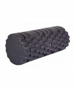 Релефен ролер от пяна AMILA Foam Roller Spike Φ14x32cm, черен