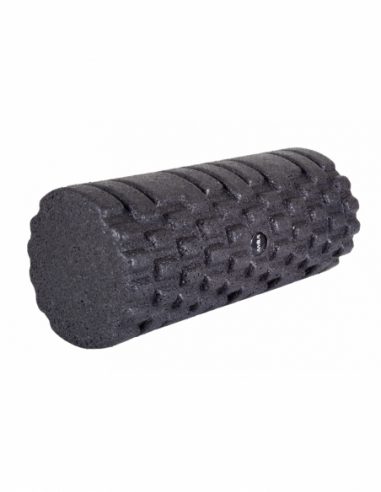 Релефен ролер от пяна AMILA Foam Roller Spike Φ14x32cm, черен