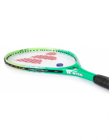 Тенис ракета WISH Junior 2600 зелено/тюркоаз-основна