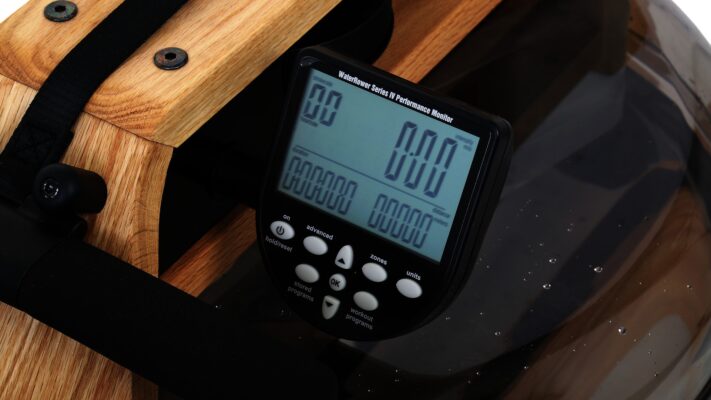 Гребен тренажор WaterRower Original Oxbridge (S4 BLE) — Dias Sport екран